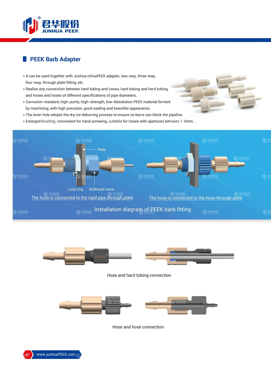 PEEK application in Analytical Instrument