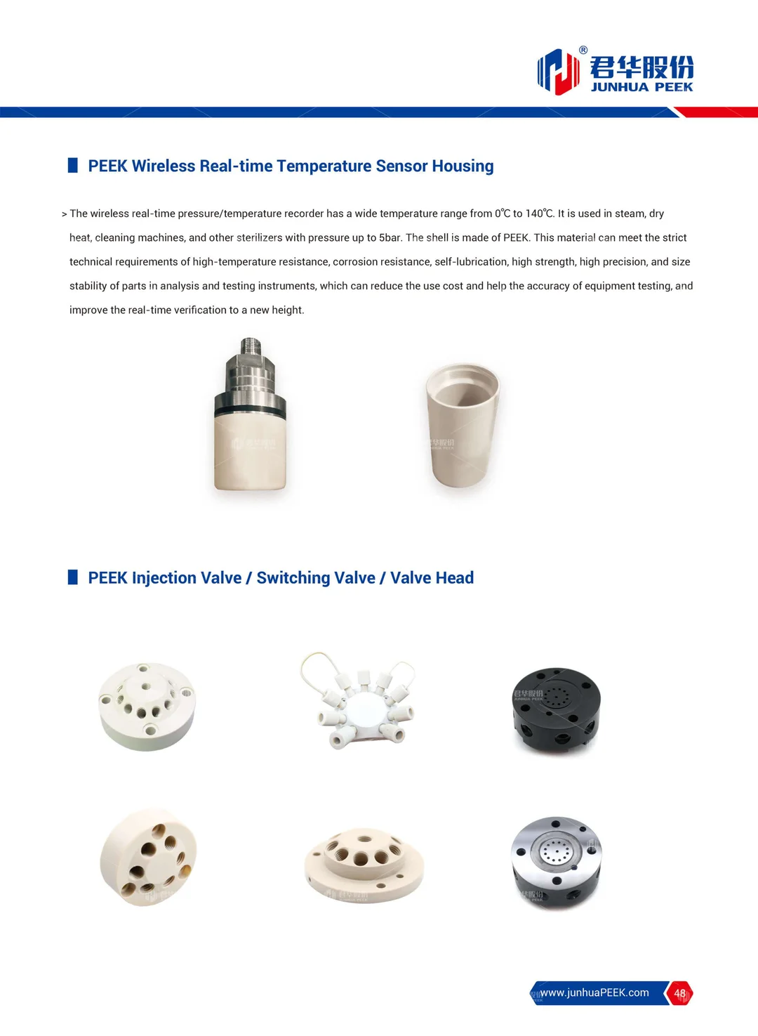 PEEK application in Analytical Instrument