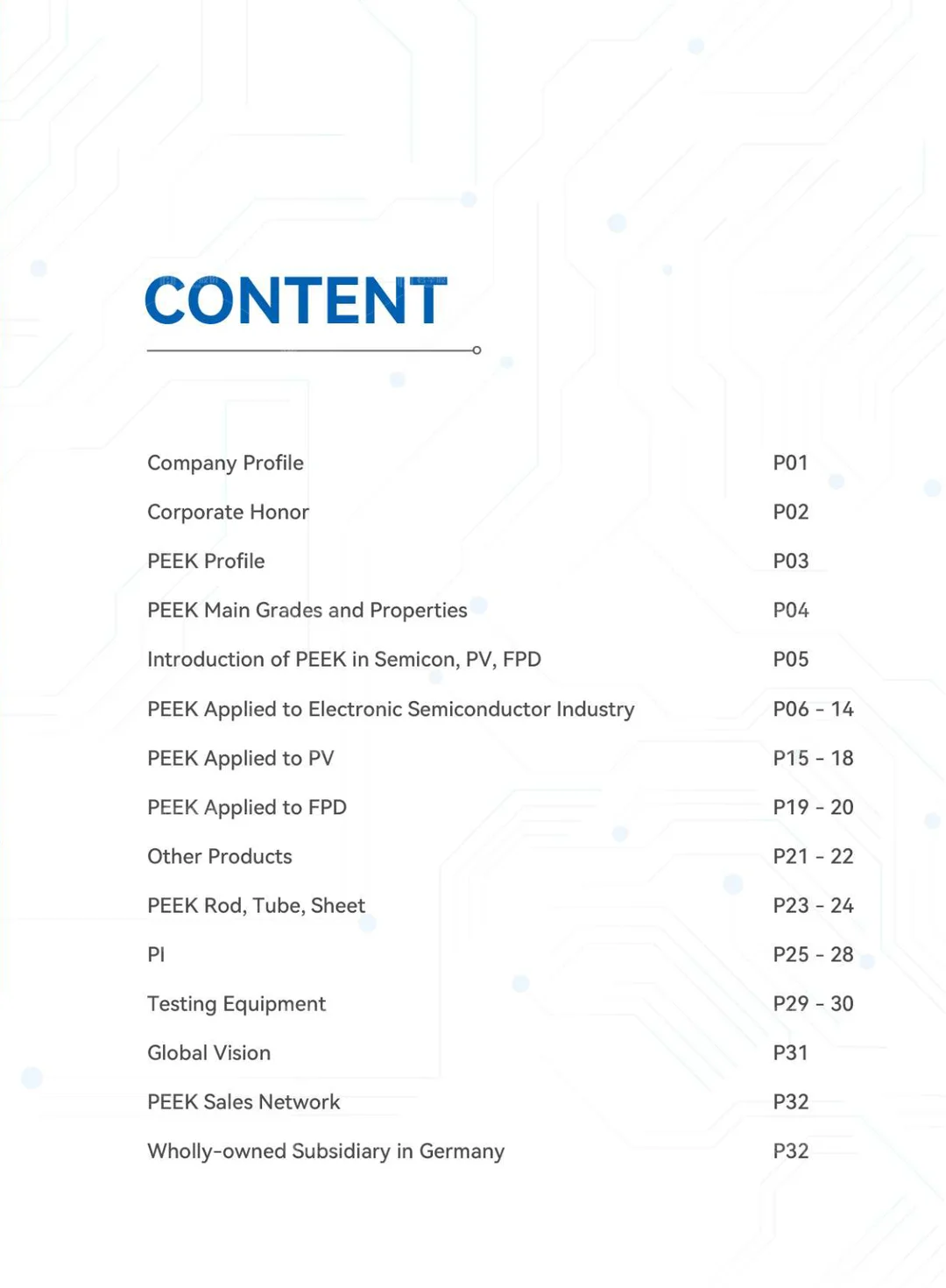 PEEK Applied to Semicon, PV, FPD