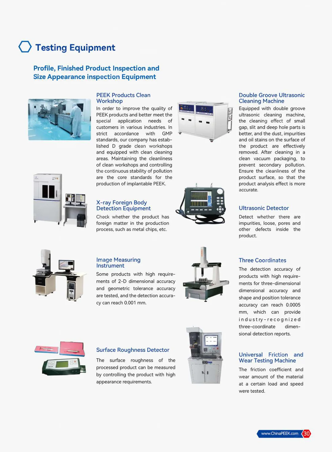 PEEK Applied to Semicon, PV, FPD