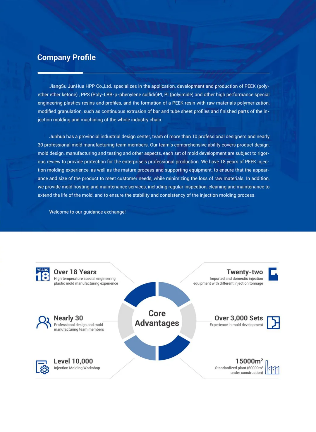 PEEK injection molding precautions