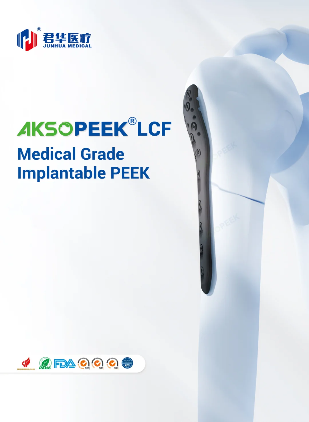 AKSOPEEK LCF Bone Plate